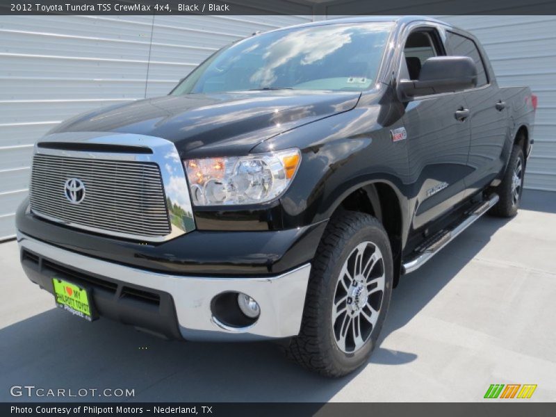 Black / Black 2012 Toyota Tundra TSS CrewMax 4x4