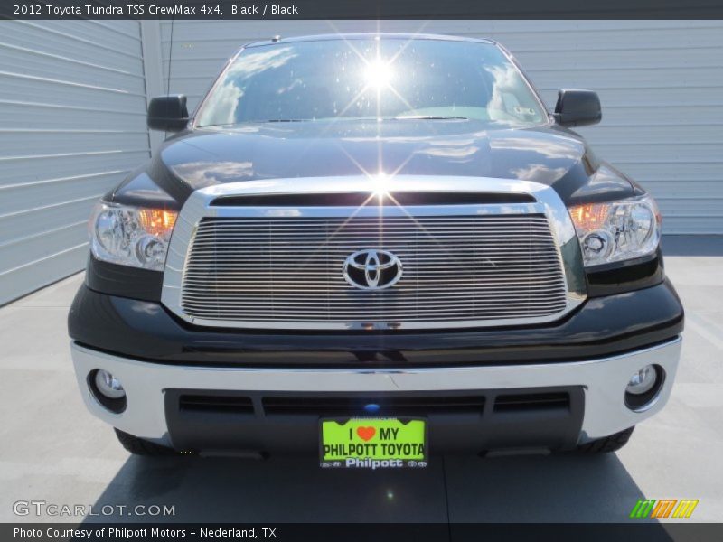Black / Black 2012 Toyota Tundra TSS CrewMax 4x4