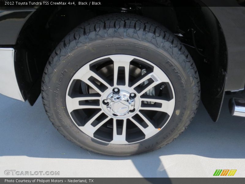 Black / Black 2012 Toyota Tundra TSS CrewMax 4x4