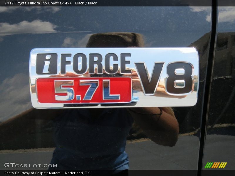 Black / Black 2012 Toyota Tundra TSS CrewMax 4x4