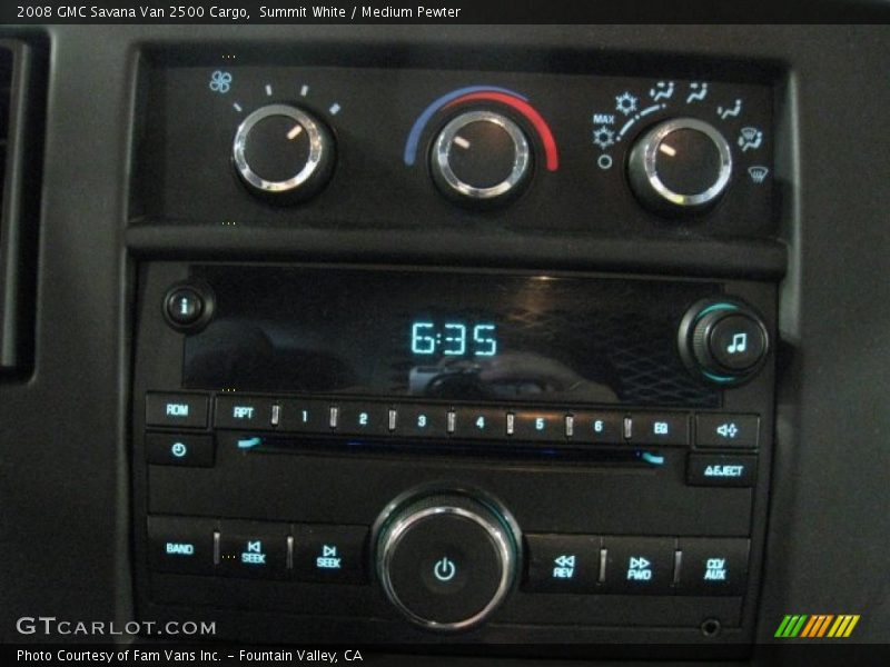 Summit White / Medium Pewter 2008 GMC Savana Van 2500 Cargo