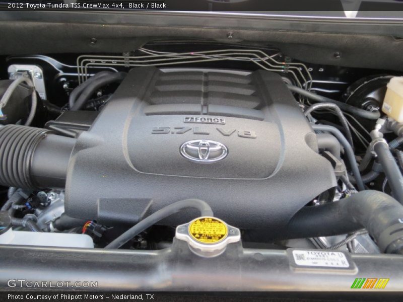 Black / Black 2012 Toyota Tundra TSS CrewMax 4x4