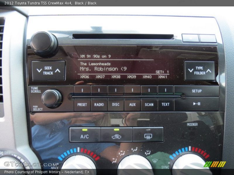 Black / Black 2012 Toyota Tundra TSS CrewMax 4x4