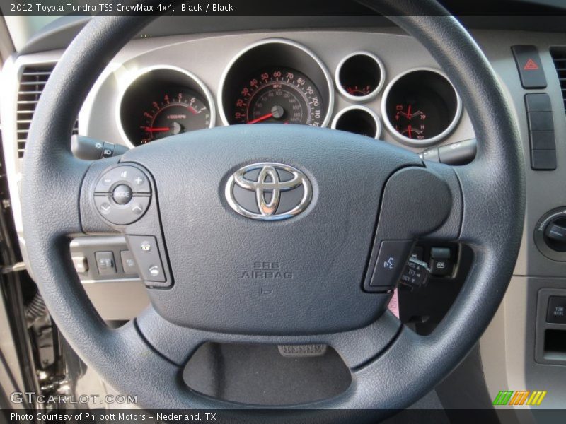 Black / Black 2012 Toyota Tundra TSS CrewMax 4x4
