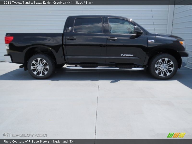 Black / Black 2012 Toyota Tundra Texas Edition CrewMax 4x4