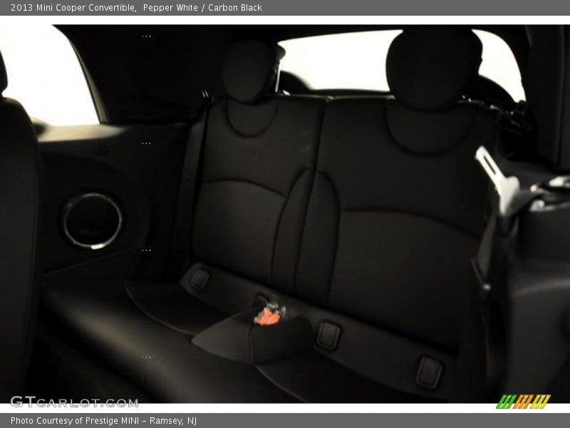 Pepper White / Carbon Black 2013 Mini Cooper Convertible