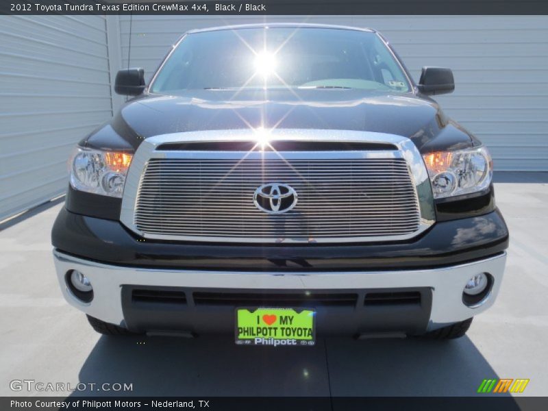 Black / Black 2012 Toyota Tundra Texas Edition CrewMax 4x4