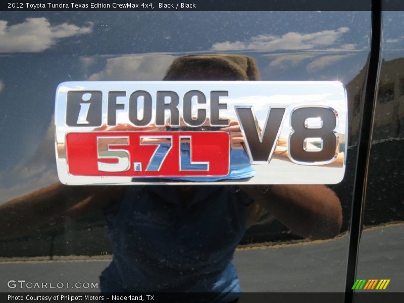 Black / Black 2012 Toyota Tundra Texas Edition CrewMax 4x4