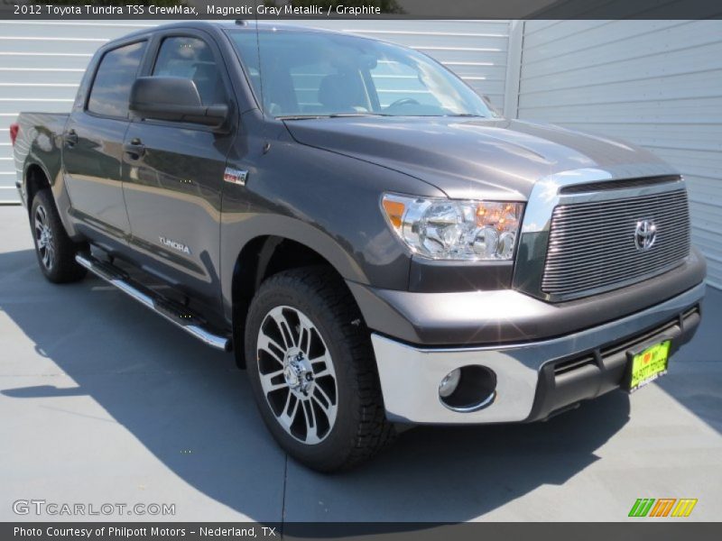 Magnetic Gray Metallic / Graphite 2012 Toyota Tundra TSS CrewMax