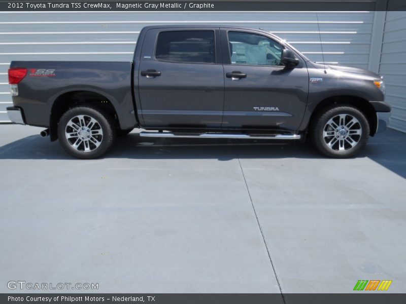 Magnetic Gray Metallic / Graphite 2012 Toyota Tundra TSS CrewMax