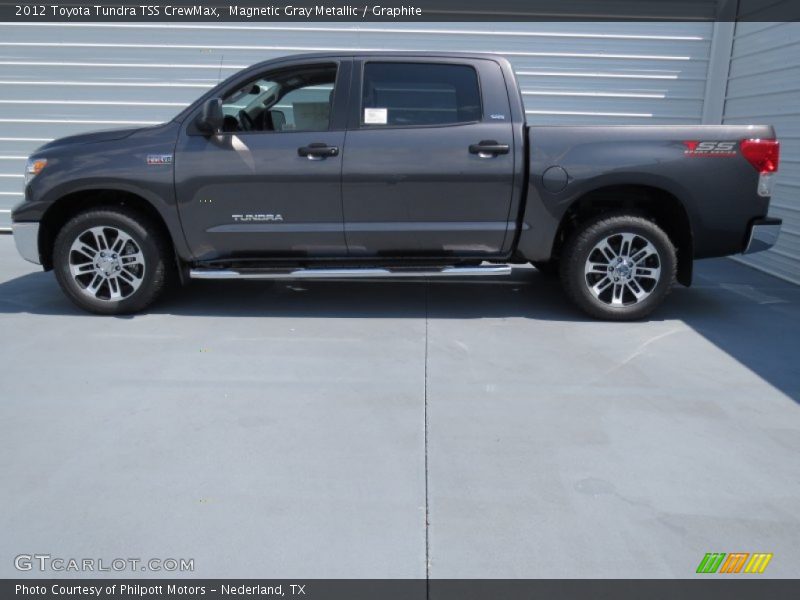 Magnetic Gray Metallic / Graphite 2012 Toyota Tundra TSS CrewMax