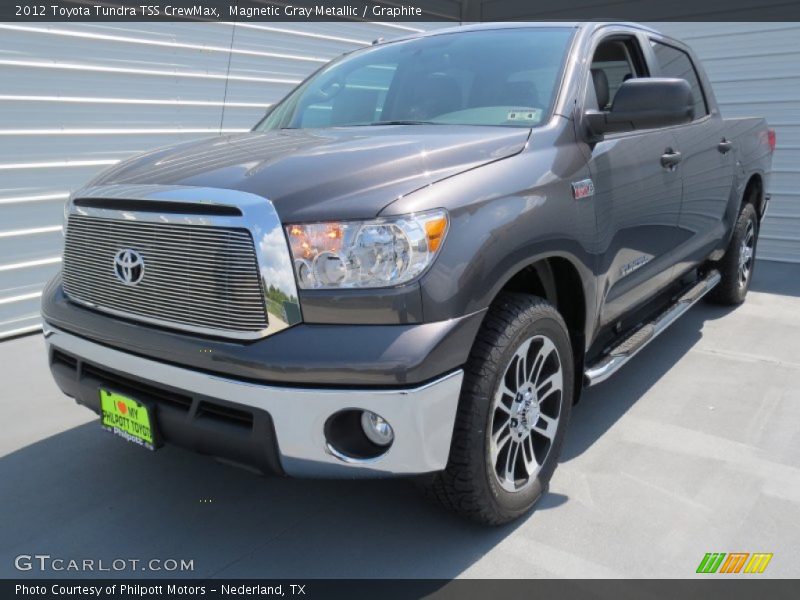 Magnetic Gray Metallic / Graphite 2012 Toyota Tundra TSS CrewMax