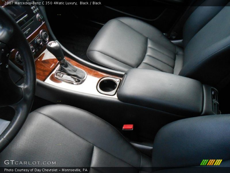 Black / Black 2007 Mercedes-Benz C 350 4Matic Luxury