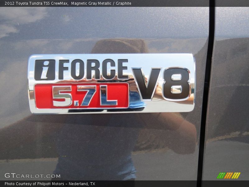 Magnetic Gray Metallic / Graphite 2012 Toyota Tundra TSS CrewMax