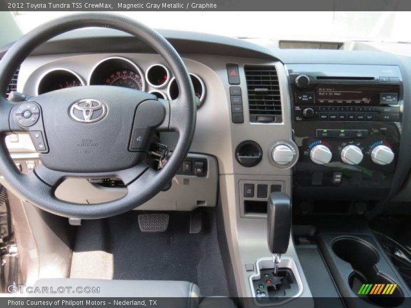 Magnetic Gray Metallic / Graphite 2012 Toyota Tundra TSS CrewMax