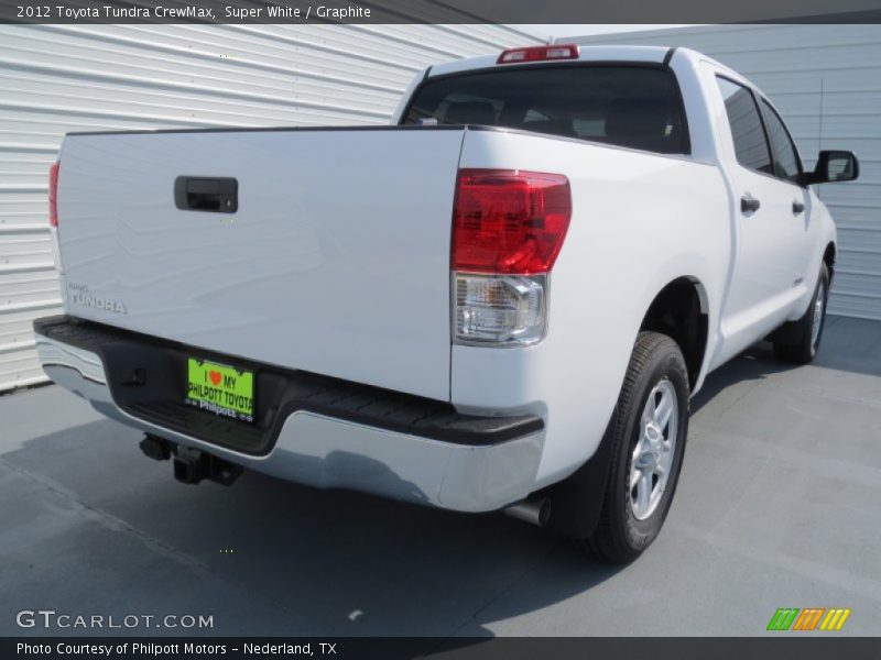 Super White / Graphite 2012 Toyota Tundra CrewMax