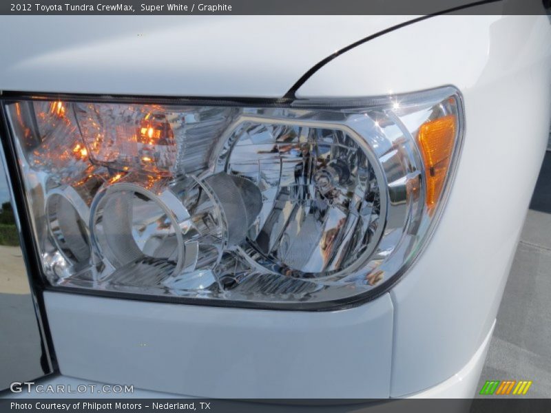 Super White / Graphite 2012 Toyota Tundra CrewMax