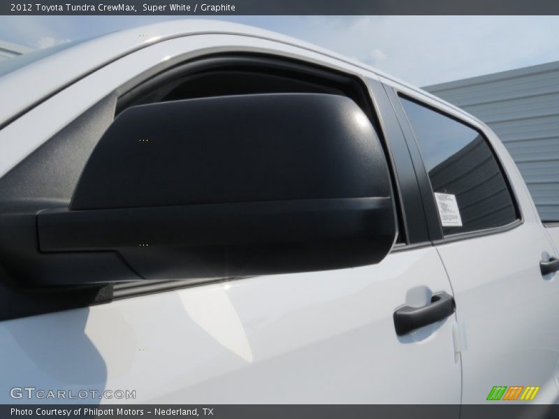 Super White / Graphite 2012 Toyota Tundra CrewMax