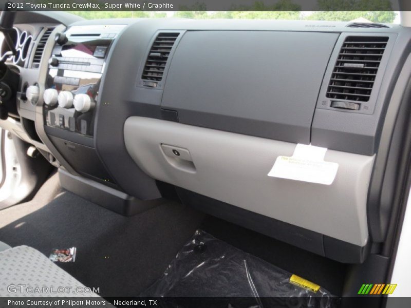 Super White / Graphite 2012 Toyota Tundra CrewMax