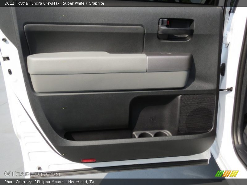 Super White / Graphite 2012 Toyota Tundra CrewMax