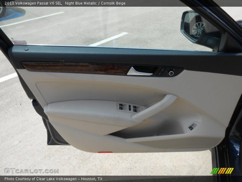 Night Blue Metallic / Cornsilk Beige 2013 Volkswagen Passat V6 SEL