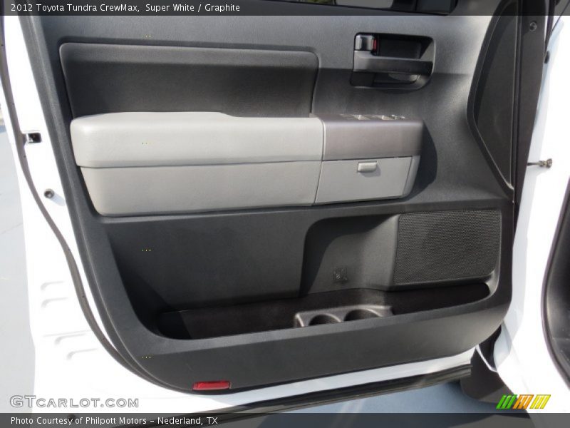 Super White / Graphite 2012 Toyota Tundra CrewMax