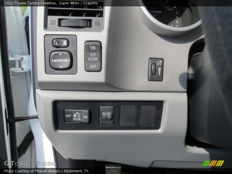 Super White / Graphite 2012 Toyota Tundra CrewMax