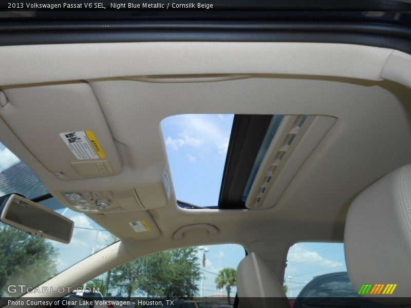 Night Blue Metallic / Cornsilk Beige 2013 Volkswagen Passat V6 SEL