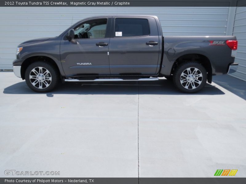Magnetic Gray Metallic / Graphite 2012 Toyota Tundra TSS CrewMax