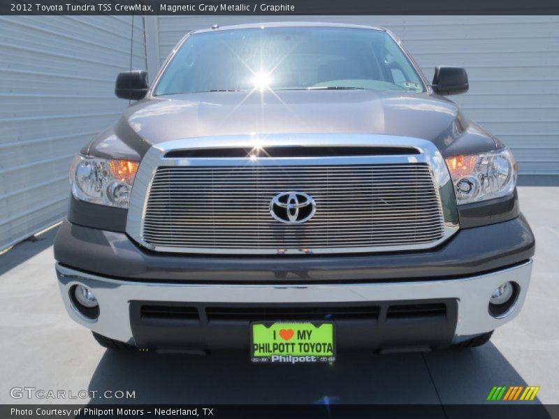 Magnetic Gray Metallic / Graphite 2012 Toyota Tundra TSS CrewMax