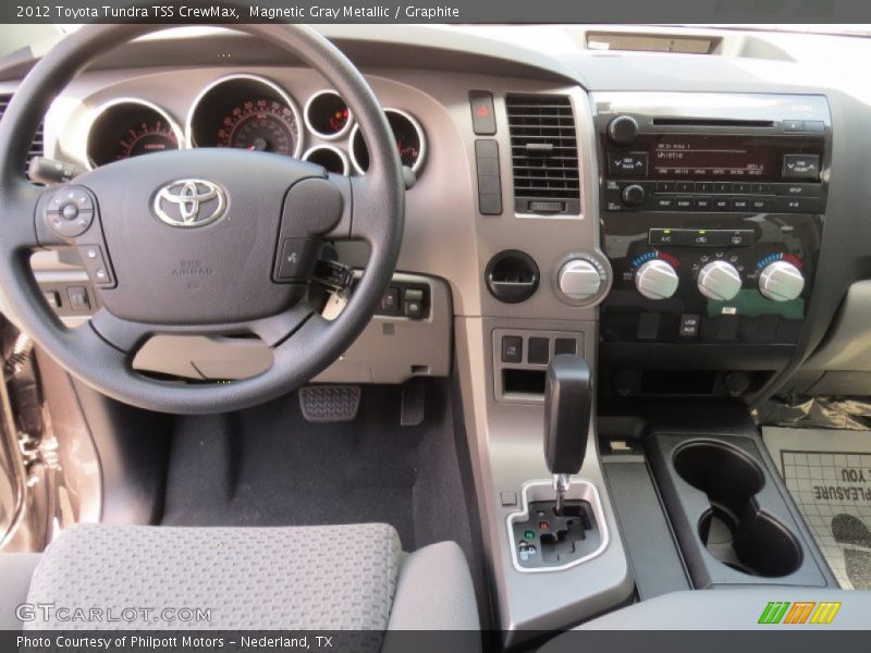 Magnetic Gray Metallic / Graphite 2012 Toyota Tundra TSS CrewMax