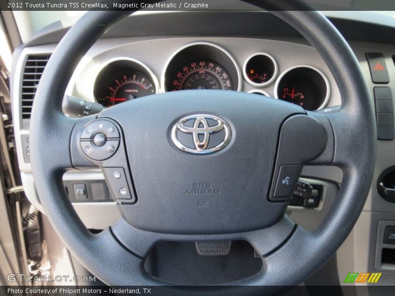 Magnetic Gray Metallic / Graphite 2012 Toyota Tundra TSS CrewMax