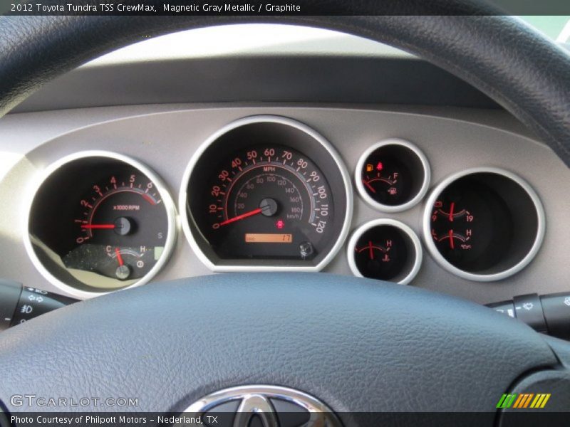 Magnetic Gray Metallic / Graphite 2012 Toyota Tundra TSS CrewMax