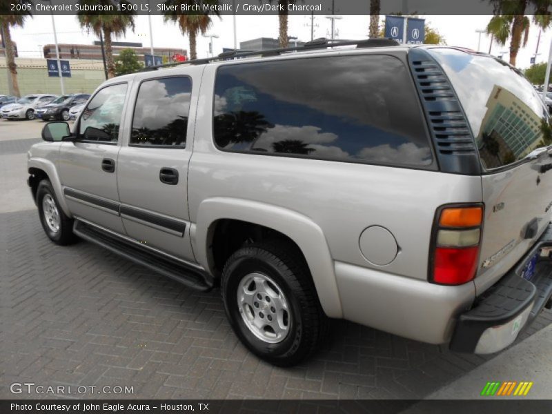 Silver Birch Metallic / Gray/Dark Charcoal 2005 Chevrolet Suburban 1500 LS