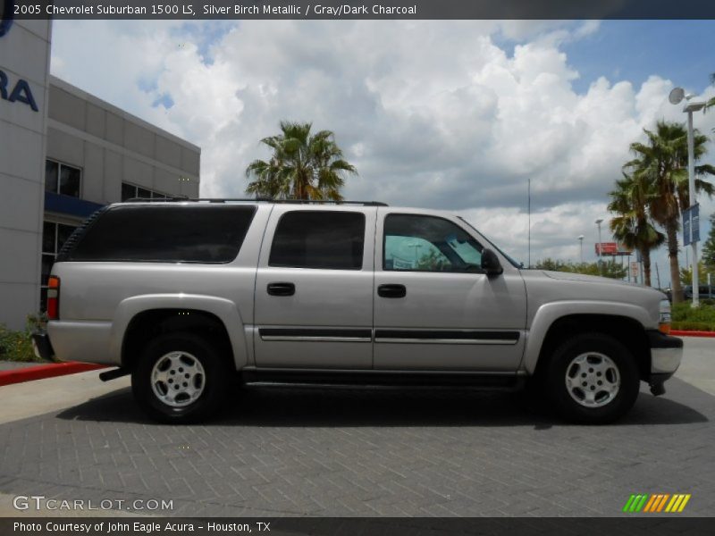 Silver Birch Metallic / Gray/Dark Charcoal 2005 Chevrolet Suburban 1500 LS