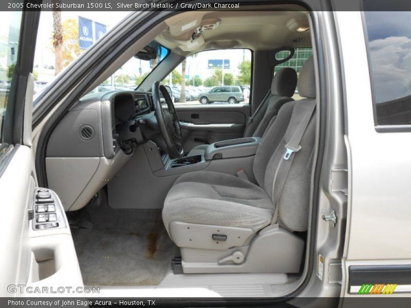 Silver Birch Metallic / Gray/Dark Charcoal 2005 Chevrolet Suburban 1500 LS