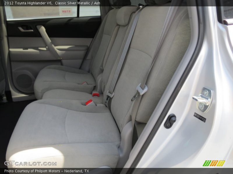 Classic Silver Metallic / Ash 2012 Toyota Highlander V6