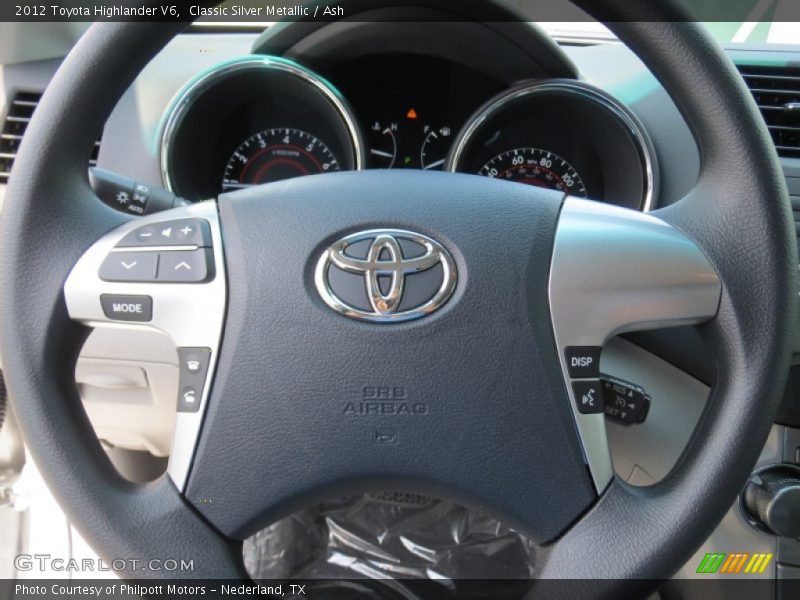 Classic Silver Metallic / Ash 2012 Toyota Highlander V6