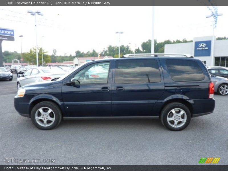 Dark Blue Metallic / Medium Gray 2006 Chevrolet Uplander LT