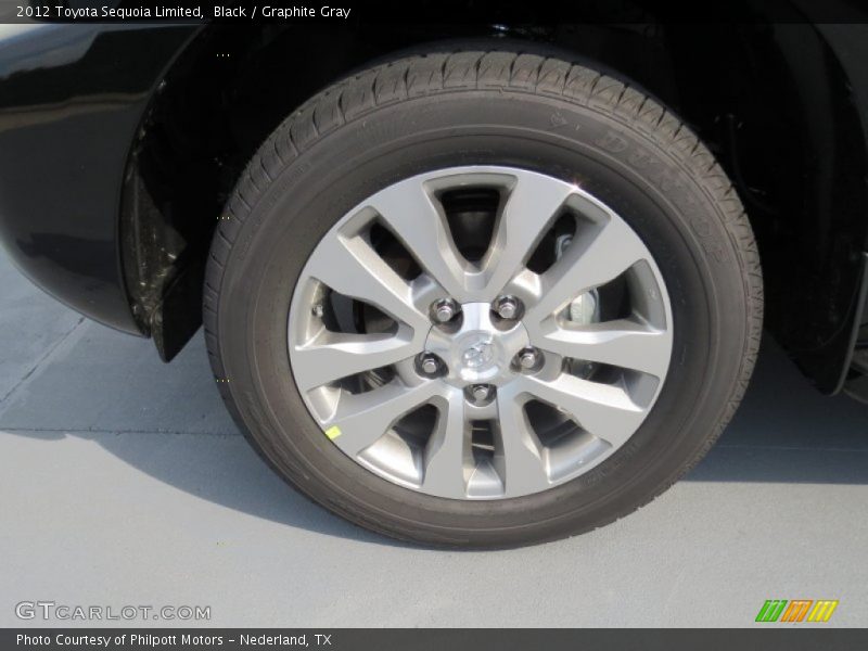Black / Graphite Gray 2012 Toyota Sequoia Limited