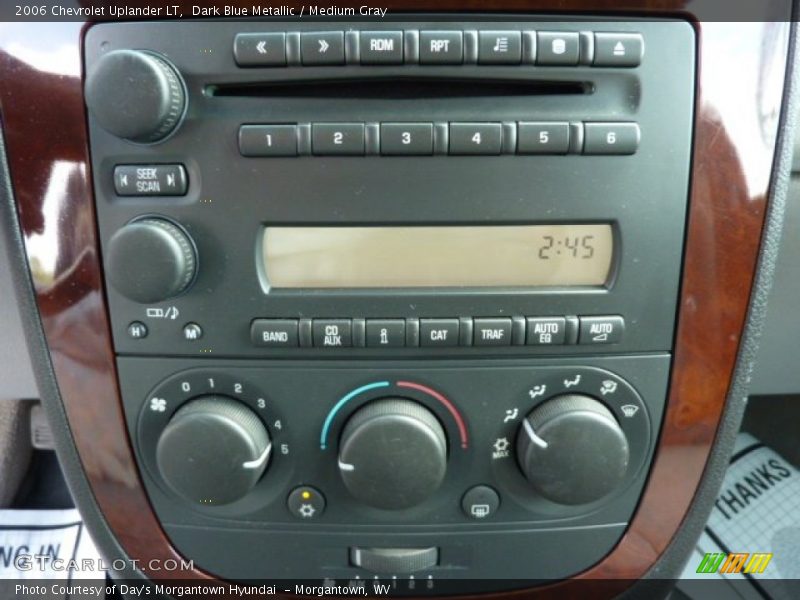 Dark Blue Metallic / Medium Gray 2006 Chevrolet Uplander LT