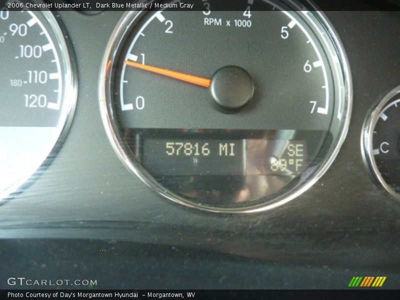 Dark Blue Metallic / Medium Gray 2006 Chevrolet Uplander LT