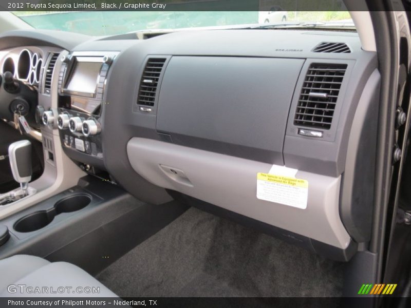 Black / Graphite Gray 2012 Toyota Sequoia Limited