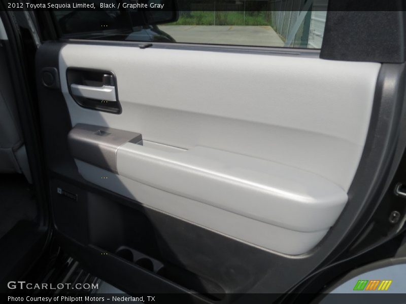 Black / Graphite Gray 2012 Toyota Sequoia Limited