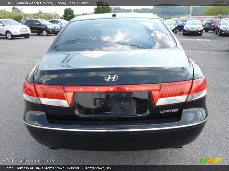 Ebony Black / Black 2007 Hyundai Azera Limited