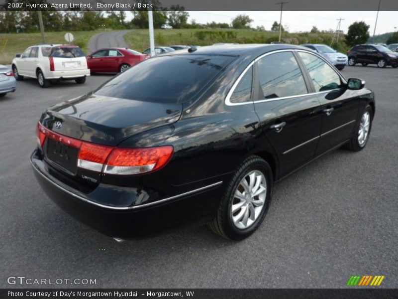 Ebony Black / Black 2007 Hyundai Azera Limited