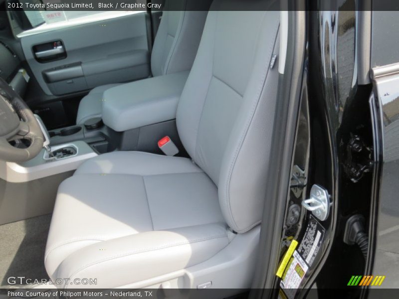 Black / Graphite Gray 2012 Toyota Sequoia Limited