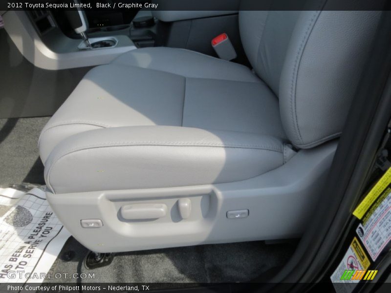 Black / Graphite Gray 2012 Toyota Sequoia Limited