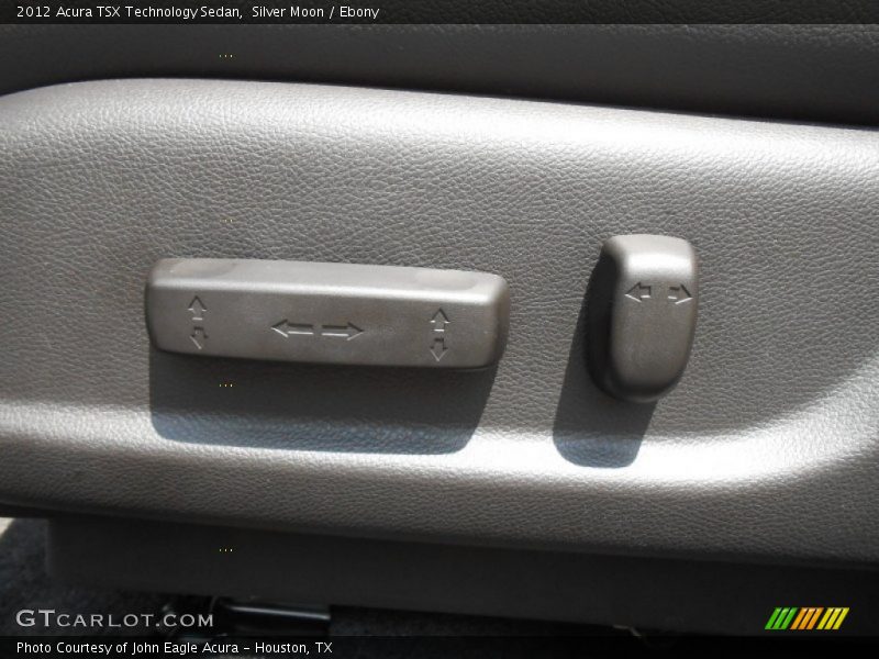 Silver Moon / Ebony 2012 Acura TSX Technology Sedan