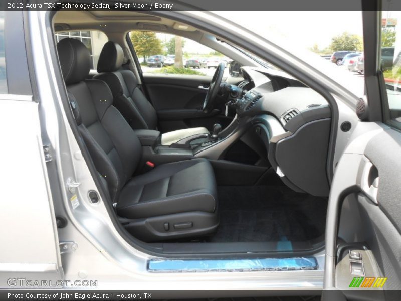 Silver Moon / Ebony 2012 Acura TSX Technology Sedan
